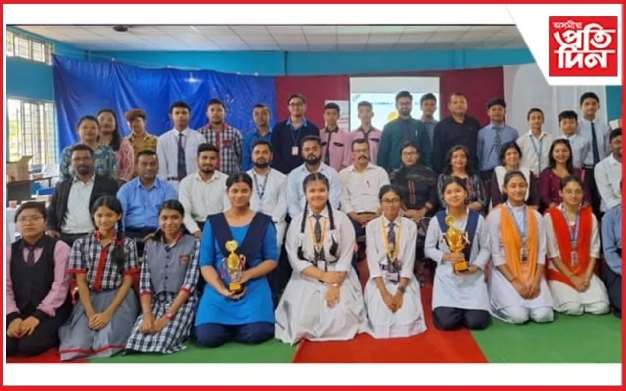জৱাহৰ নবোদয় বিদ্যালয়ত 'কুইজিন-দ্য ব্ৰেইন বুফে"