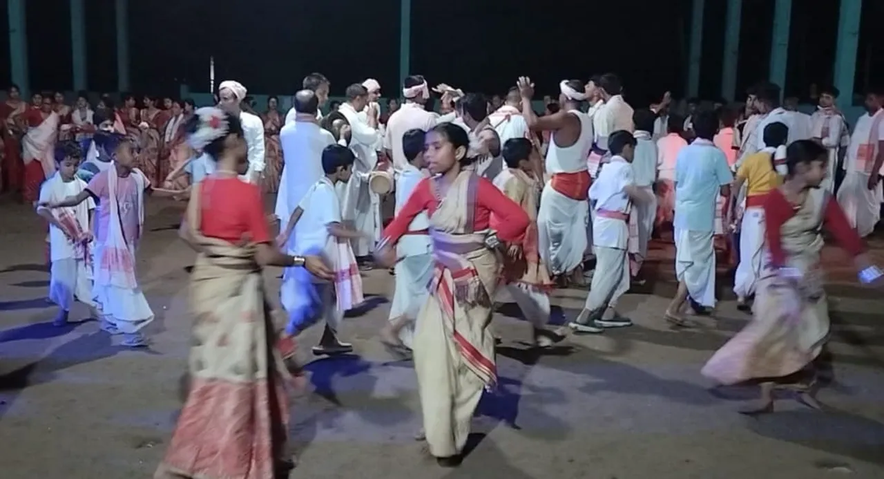 গোপালপুৰত সমূহীয়া বিহু উদযাপন...
