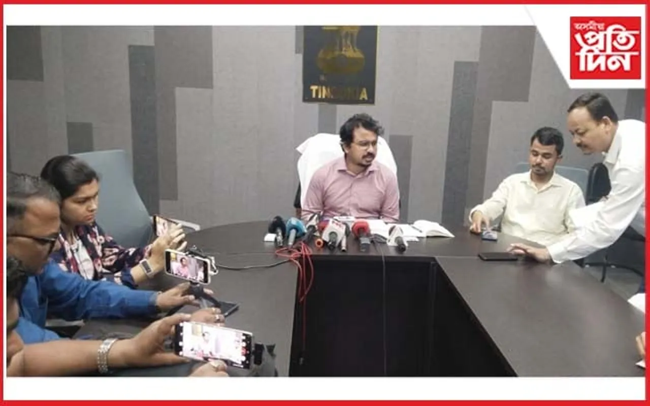 তিনিচুকীয়াৰ ষ্ট্ৰং ৰুমত বিকল চিচিটিভি কেমেৰা !