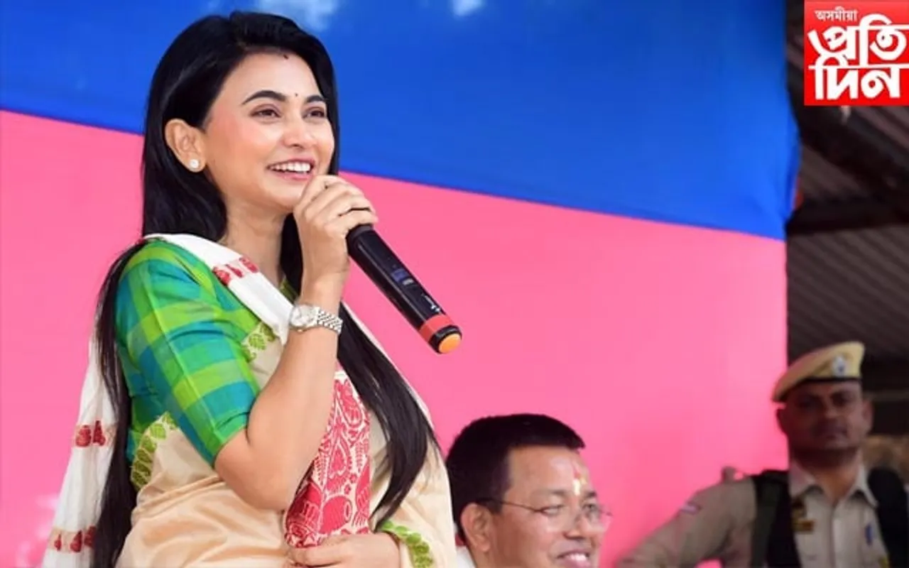 জাতিটোৰ ভৱিষ্যতৰ বাবে বিজেপিক ভোটদান কৰকঃ আইমী বৰুৱা