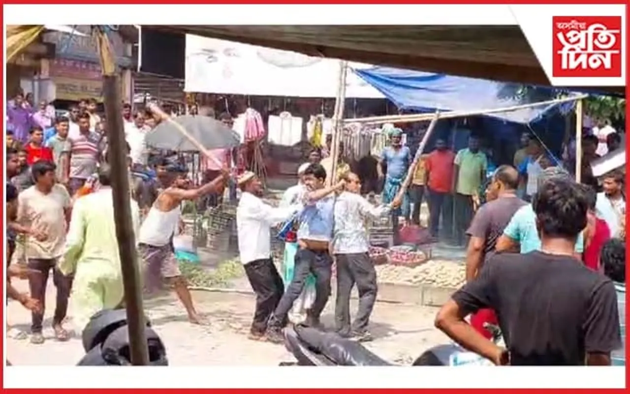 মঙলদৈ দৈনিক বজাৰত ক্ষুদ্ৰ ব্যৱসায়ীৰ মাৰ-পিটঃআহত পিতা-পুত্ৰ