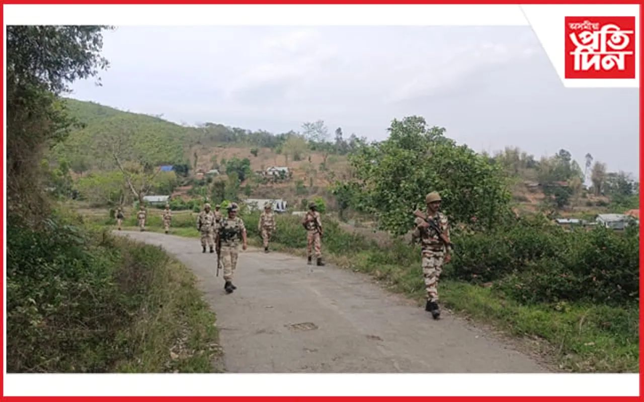 দ্বিতীয় পৰ্যায়ৰ নিৰ্বাচনৰ প্ৰাকমুহূৰ্তত মণিপুৰত বোমা বিস্ফোৰণ