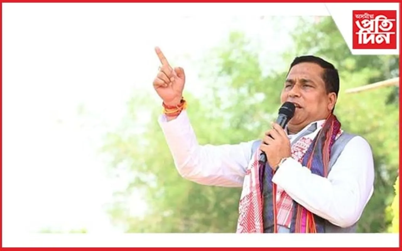 জাবেদ ইছলামক জিকাই দিয়ক,ধুবুৰীত আমি ডাবল ইঞ্জিন চৰকাৰ দিমঃ জয়ন্ত মল্লবৰুৱা