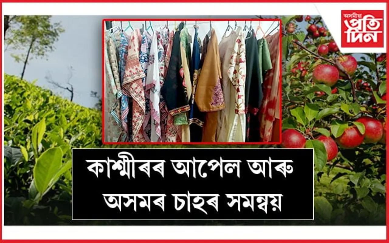কাশ্মীৰ আৰু অসমৰ মাজত সাঁকো গঢ়িছে টী এণ্ড এপল কালেক্টিভে