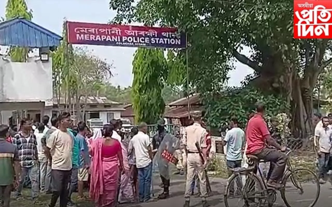 বাইক নিদিয়া বাবে স্বামীয়ে প্ৰাণ ল'লে পত্নীৰ...