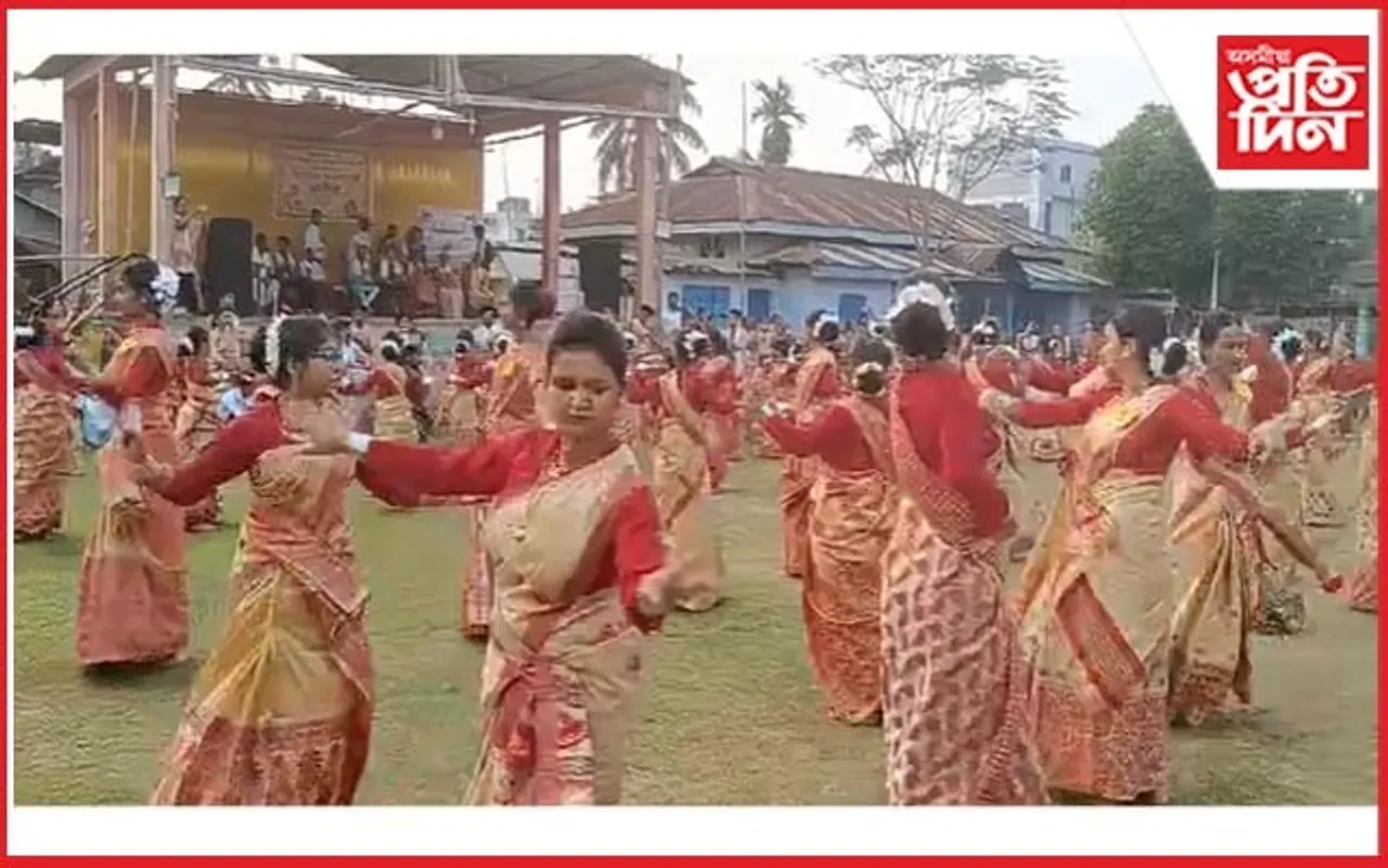 লামডিং বিহু কৰ্মশালাৰ সফল সামৰণি...