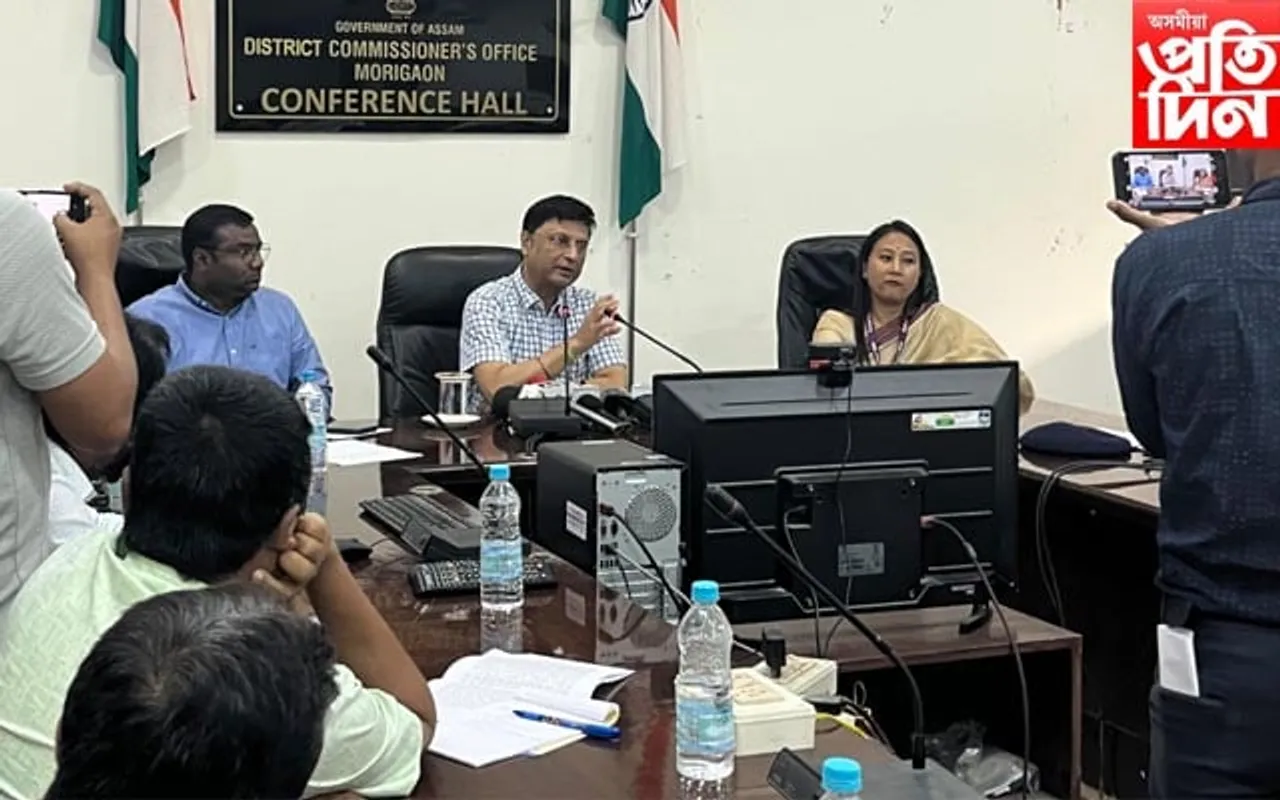 মৰিগাঁও নিৰ্বাচন জিলাত জব্দ ৩৮,৩৫,১৫০ টকাঃ নিৰ্বাচনৰ বাবে সাজু জিলা প্ৰশাসন...