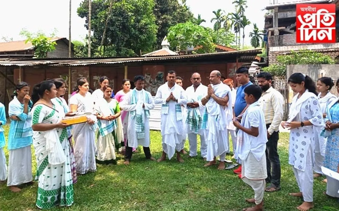 ৰঙিয়াৰ বৈদ্যগড়ত কৃষ্ণগুৰু ঈশ্বৰৰ আবিৰ্ভাৱ মহোৎসৱ...