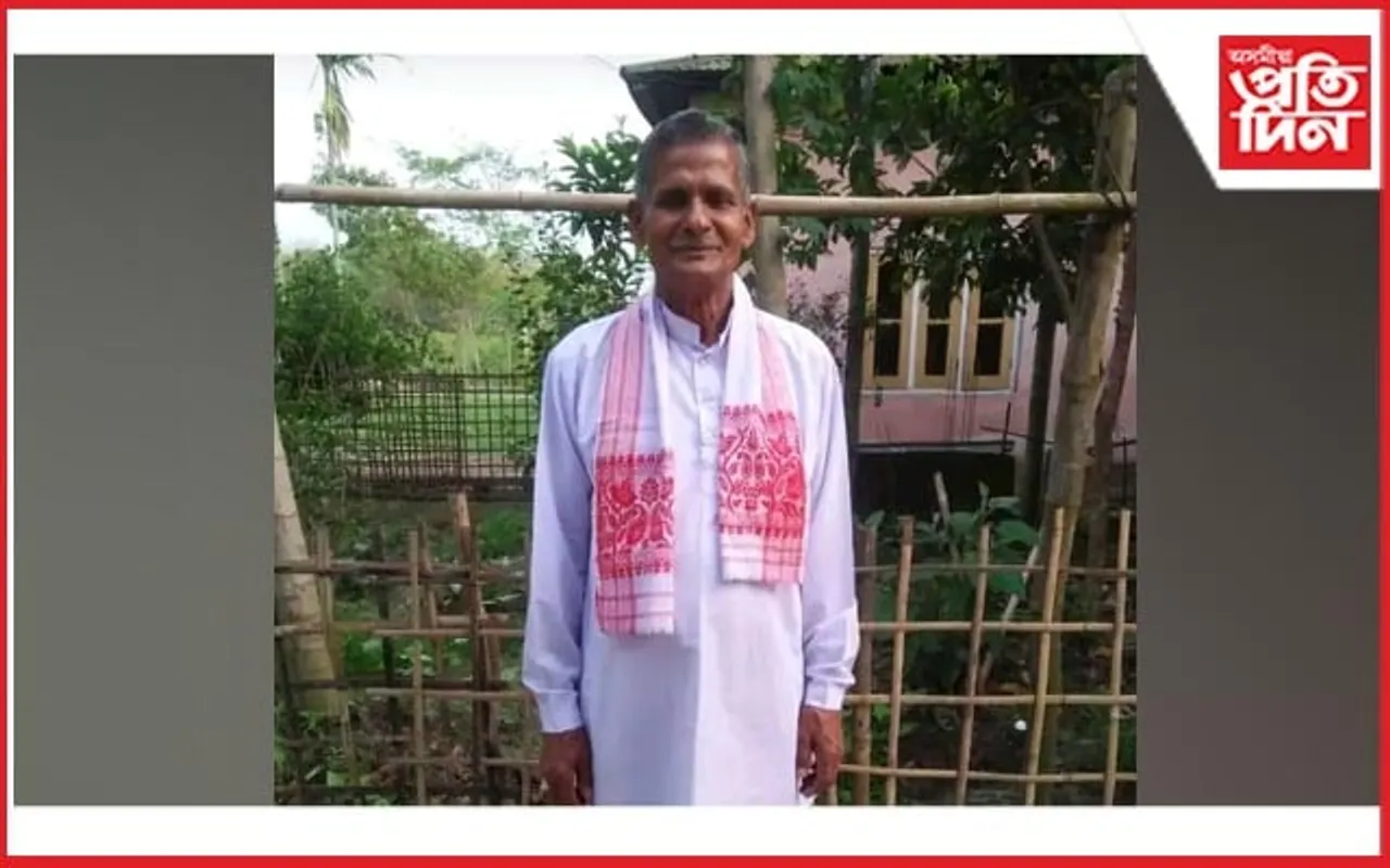 ৰঙিয়াৰ সমাজকৰ্মী মনেশ্বৰ তালুকদাৰৰ বিয়োগ...