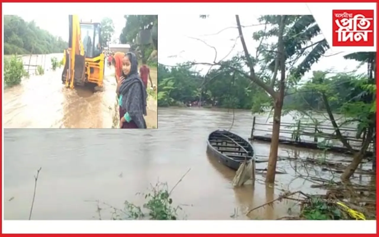 কাৰ্বি লাংপি প্ৰকল্পই এৰিছে পানী...