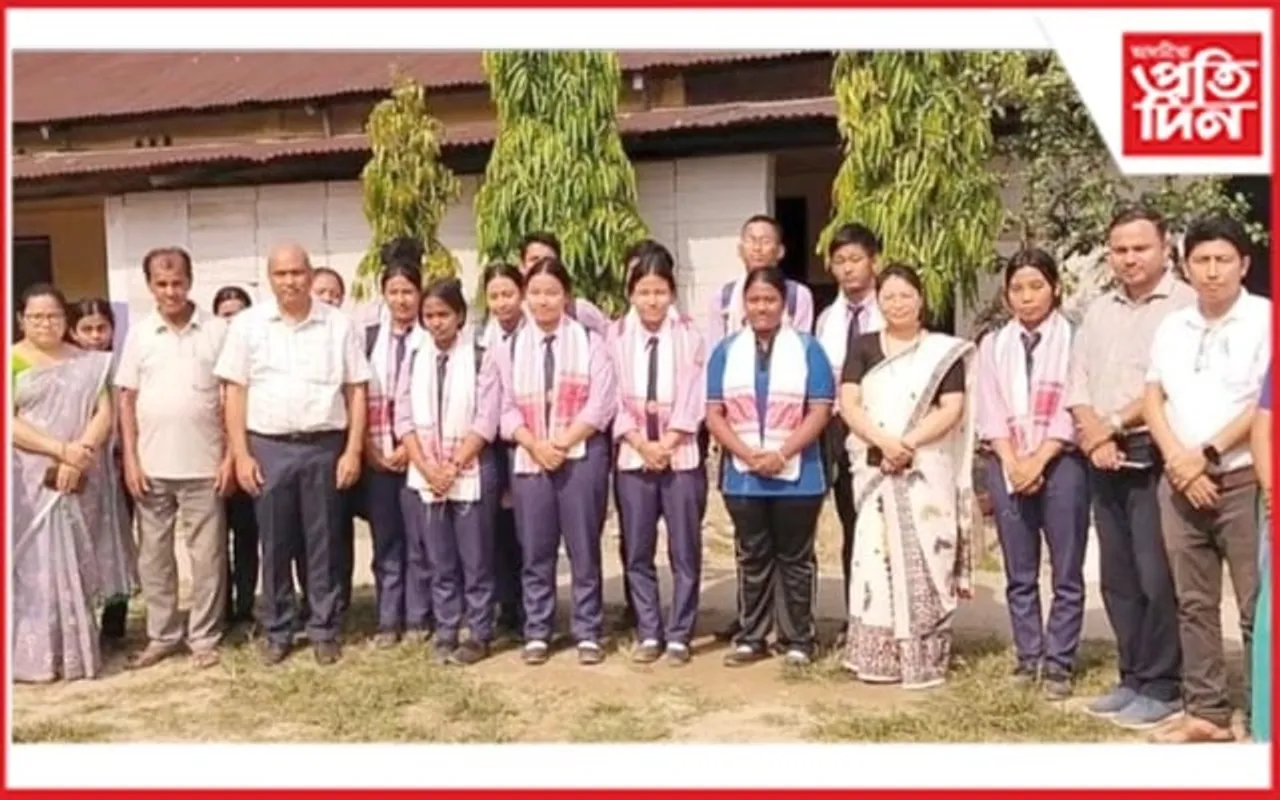 ১০০% উত্তীৰ্ণৰে উজ্বলিল গোগামুখৰ জ্ঞান জ্যোতি চিনিয়ৰ চেকেণ্ডাৰী স্কুল