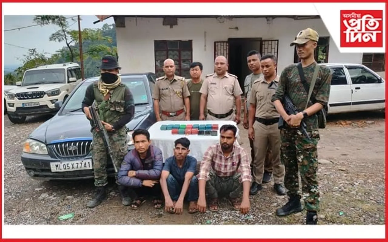মেঘালয়ত নিচাজাতীয় সামগ্ৰী জব্দ, গ্ৰেপ্তাৰ ৩ সৰবৰাহকাৰী