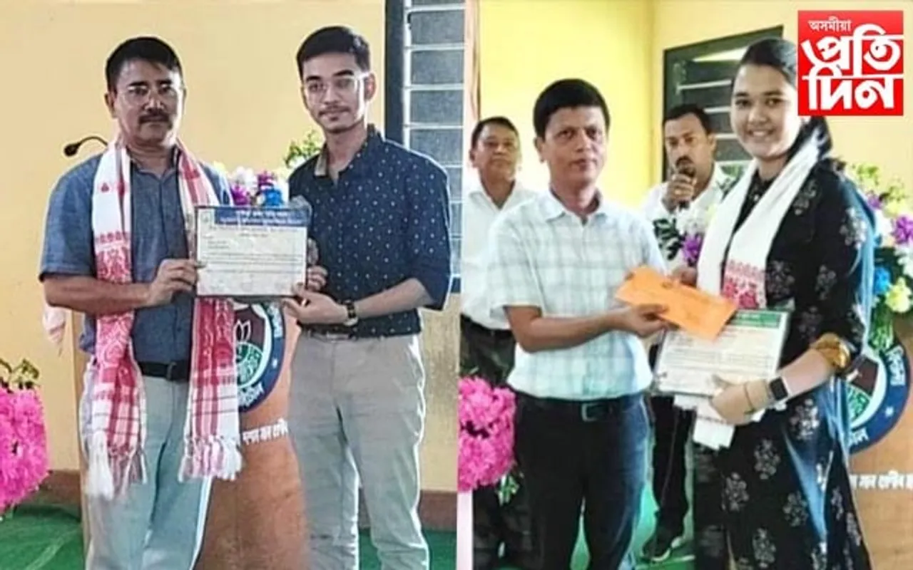 কলিয়াবৰৰ শিশু বিদ্যাপীঠ ছিনিয়ৰ ছেকেণ্ডাৰী স্কুল, কুঁৱৰীটোলত কৃৰ্তি ছাত্ৰ-ছাত্ৰীক অভিনন্দন অনুষ্ঠান