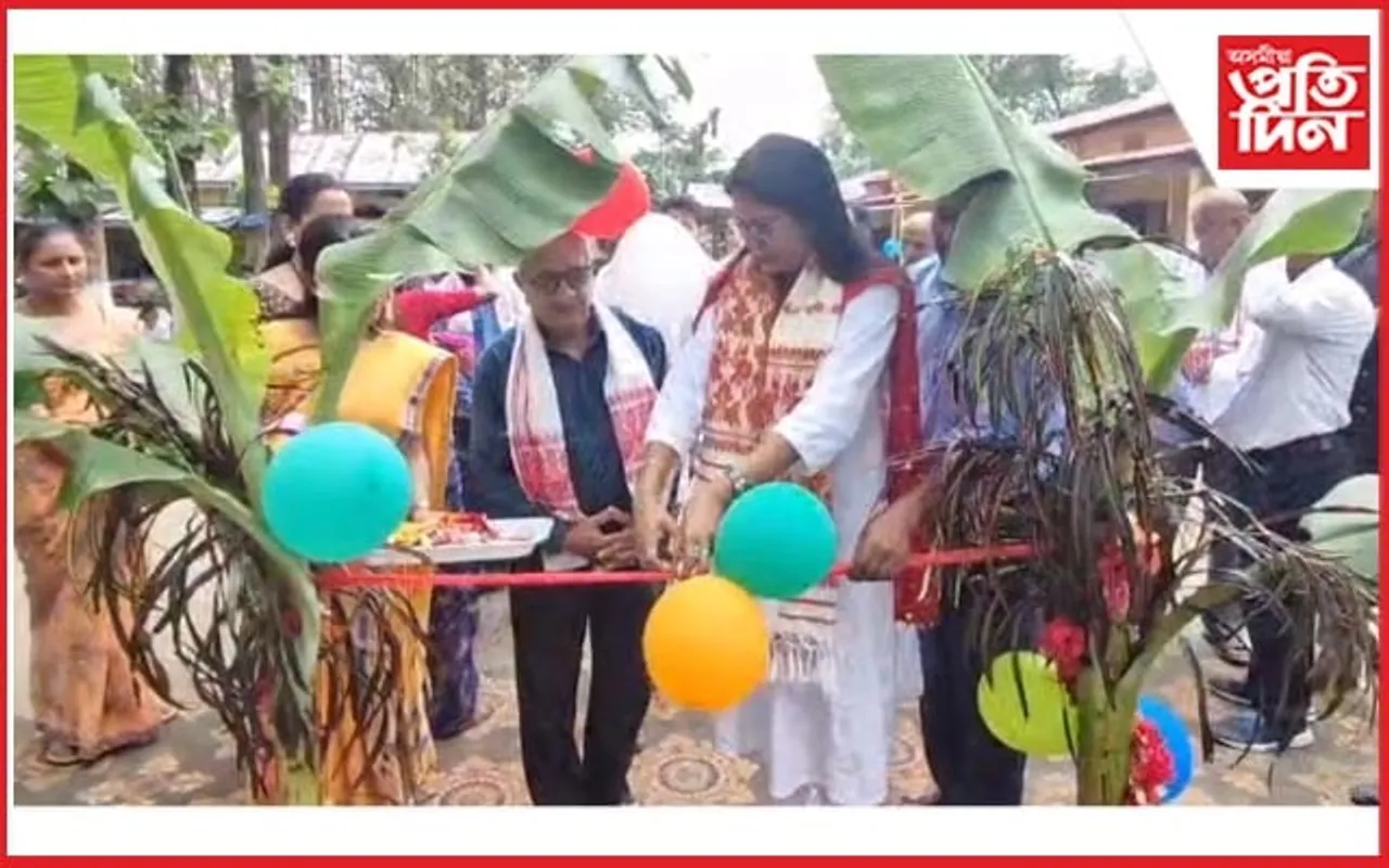 খনামুখৰ ৰৌমাৰী এম ভি স্কুলত আটকধুনীয়া শিশু উদ্যান মুকলি