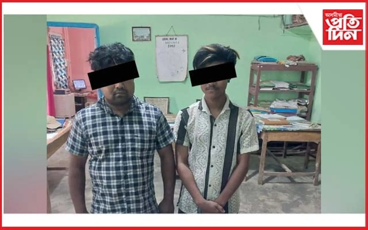 কচুৱাত মোবাইল চোৰ আটক...