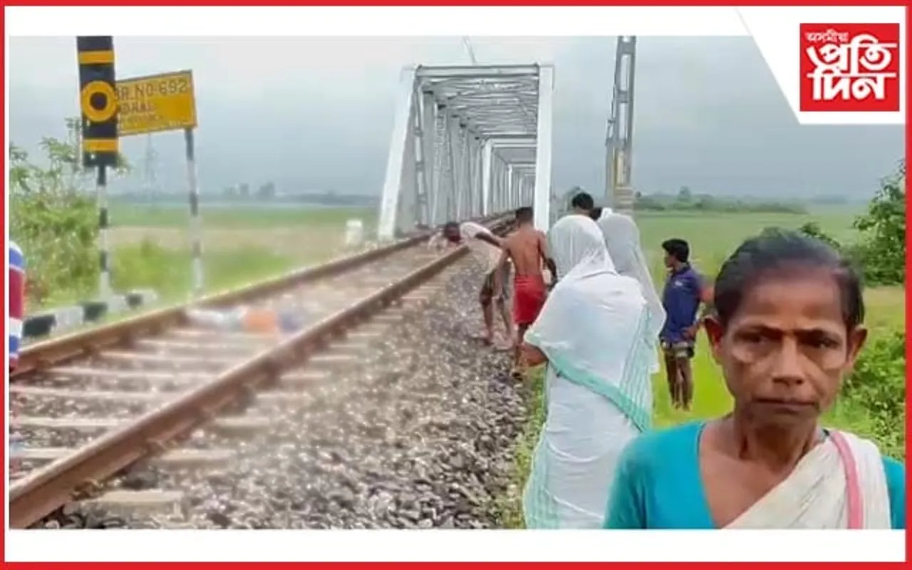 ধেমাজি চমৰাজানত ৰে'লে মুণ্ড কটা এজন লোকৰ মৃতদেহ উদ্ধাৰ
