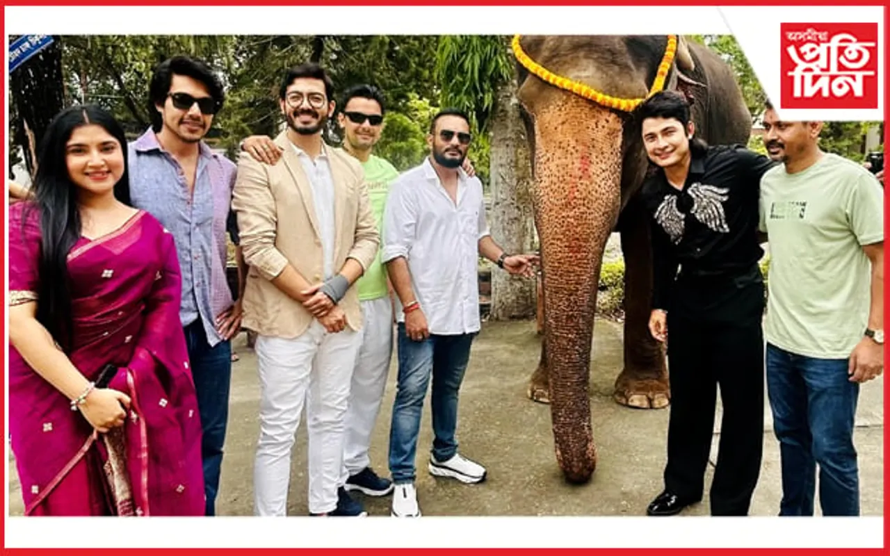 দৰ্শকৰ মাজলৈ আহিব ককাদেউতা নাতি আৰু হাতী-২