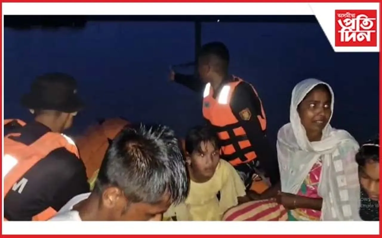 কঠিয়াতলীত কপিলীৰ সংহাৰী ৰূপ...
