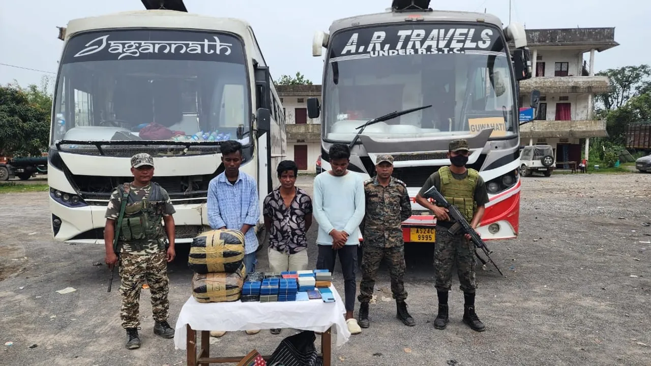 মেঘালয়ত জব্দ বুজন পৰিমাণৰ নিচাজাতীয় সামগ্ৰী...