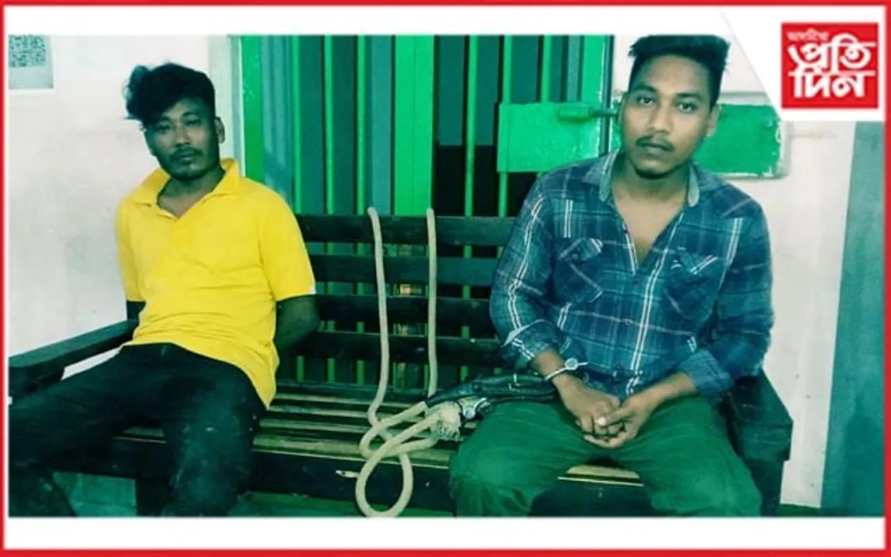 মেৰাপানীত পিষ্টল সহ দুজন আটক...