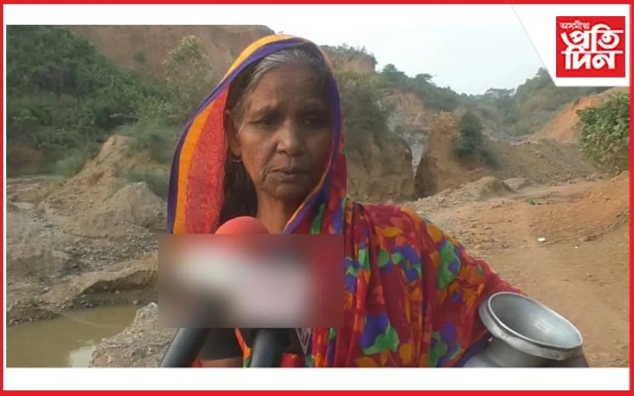 মানকাচৰৰ অসম-মেঘালয় সীমান্তৱৰ্তী এলেকাত পানীৰ হাহাকাৰ