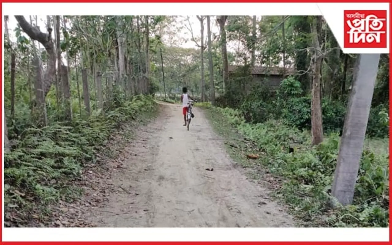 ৩০ বছৰে সম্পূৰ্ণ হৈ উঠা নাই ৰঙিয়াৰ গড়কা-খৈৰাবাৰী সংযোগী পথ...