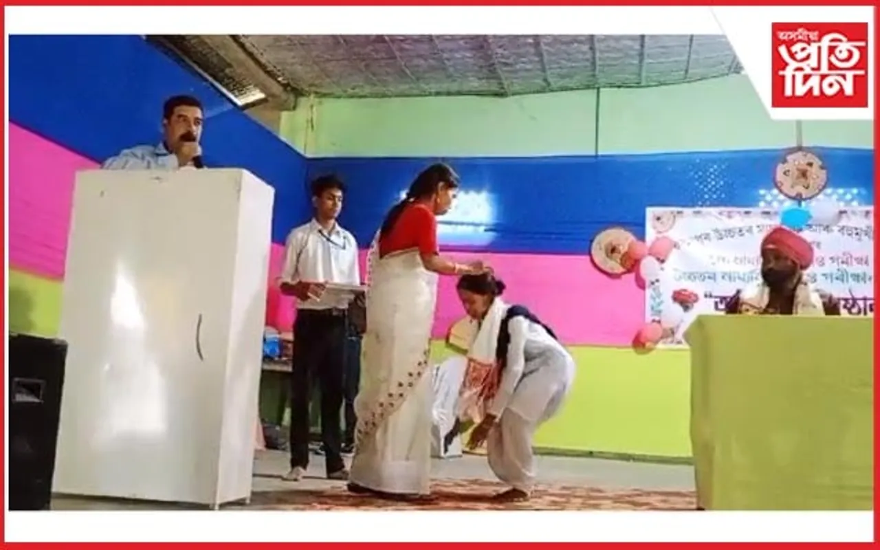 কামপুৰ উচ্চতৰ মাধ্যমিক আৰু বহুমুখী বিদ্যালয়ত কৃতী শিক্ষাৰ্থীৰ অভিনন্দন অনুষ্ঠান..
