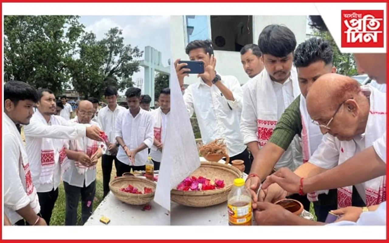 চৰাইদেউত ছাত্ৰ সংহতি দিৱস পালন...