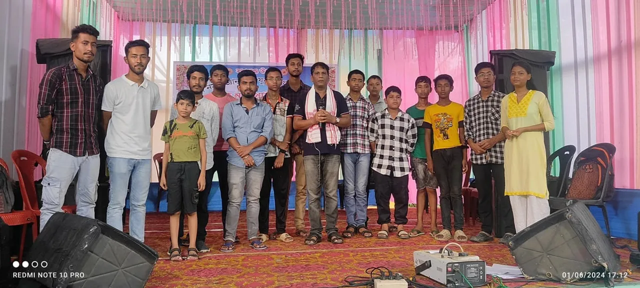 মুকলি নসত্ৰ জ্ঞান দীপ্তি যুৱক সংঘৰ সৌজন্যত সাংস্কৃতিক অনুষ্ঠান