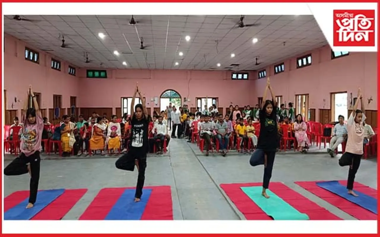 তামুলপুৰত জিলাভিত্তিক যোগ প্ৰতিযোগিতা সম্পন্ন...