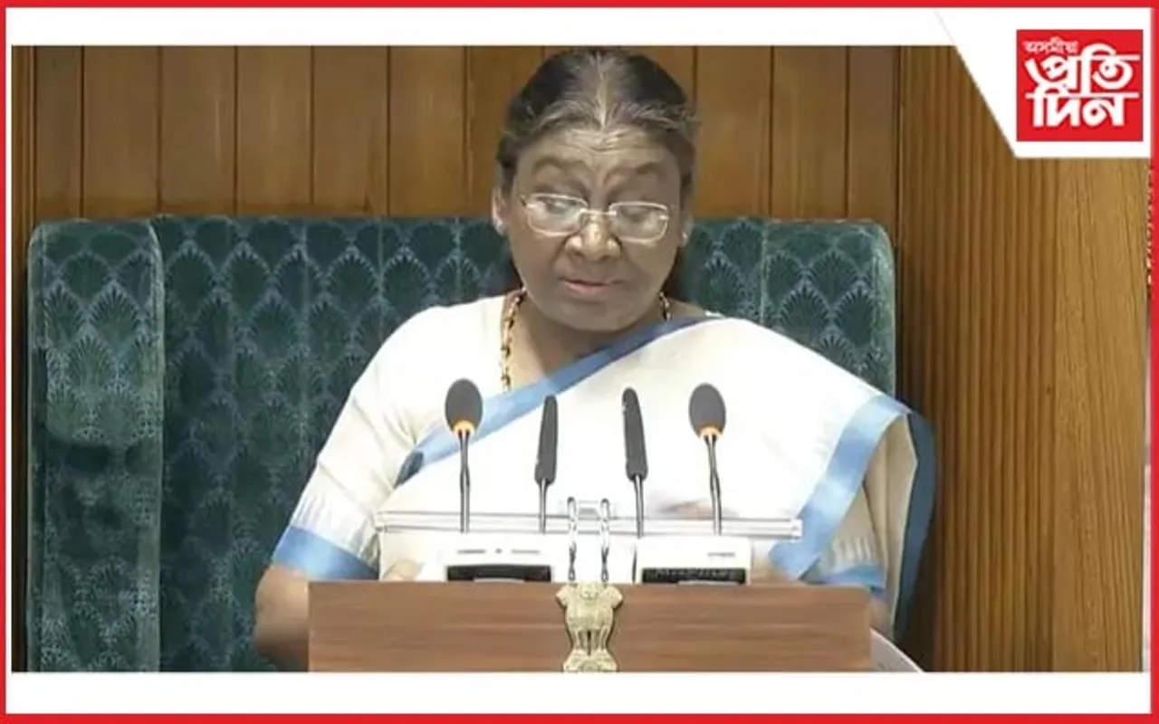 NEET, NET কেলেংকাৰীৰ বিতৰ্কৰ মাজতে ৰাষ্ট্ৰপতিৰ ভাষণত স্থান পালে প্ৰশ্ন কাকত ফাদিলে...