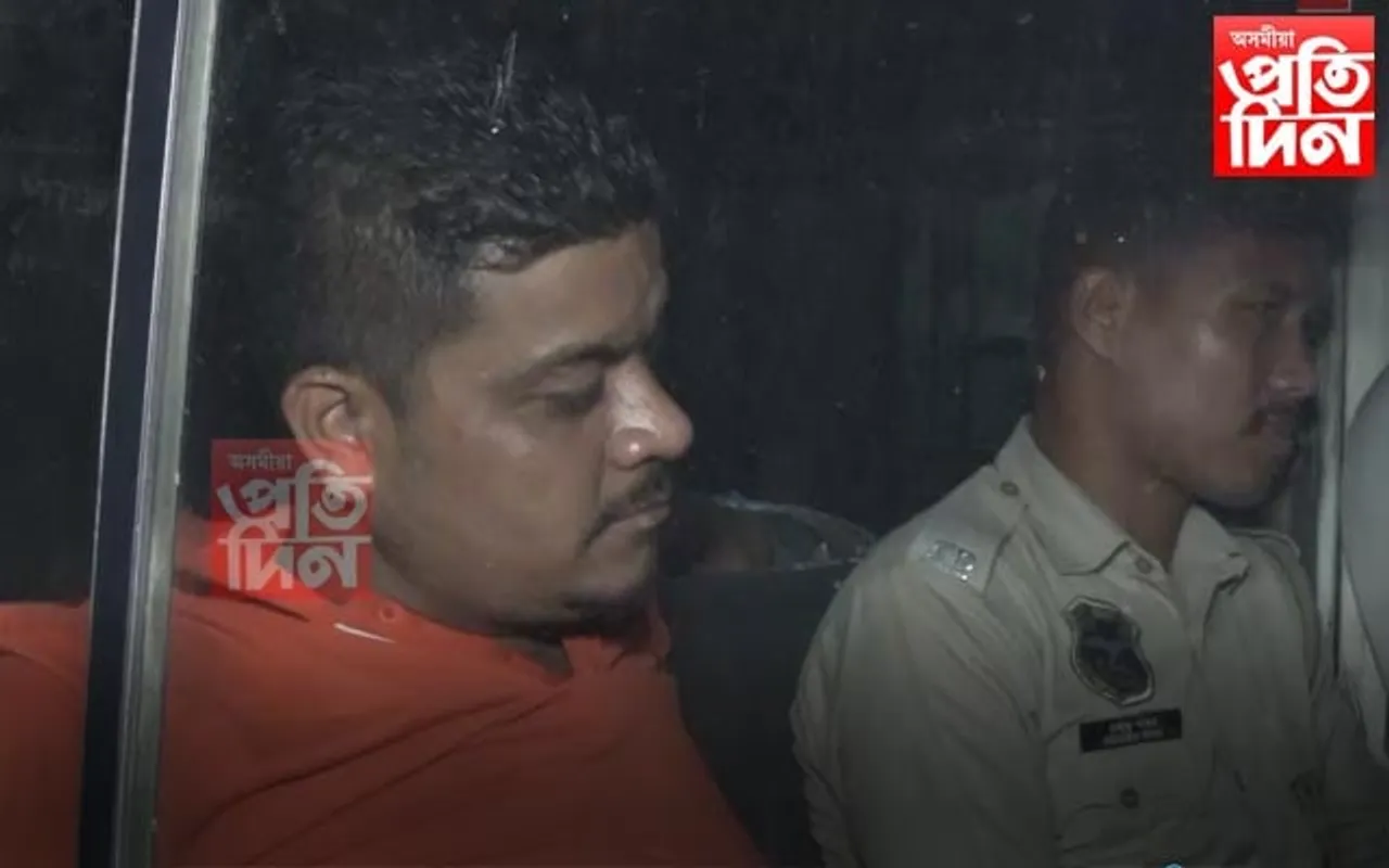 গুৱাহাটীৰ কমাৰ্চ পইণ্টৰ পৰা আটক উদ্ভণ্ড সুৰাসক্ত যুৱক