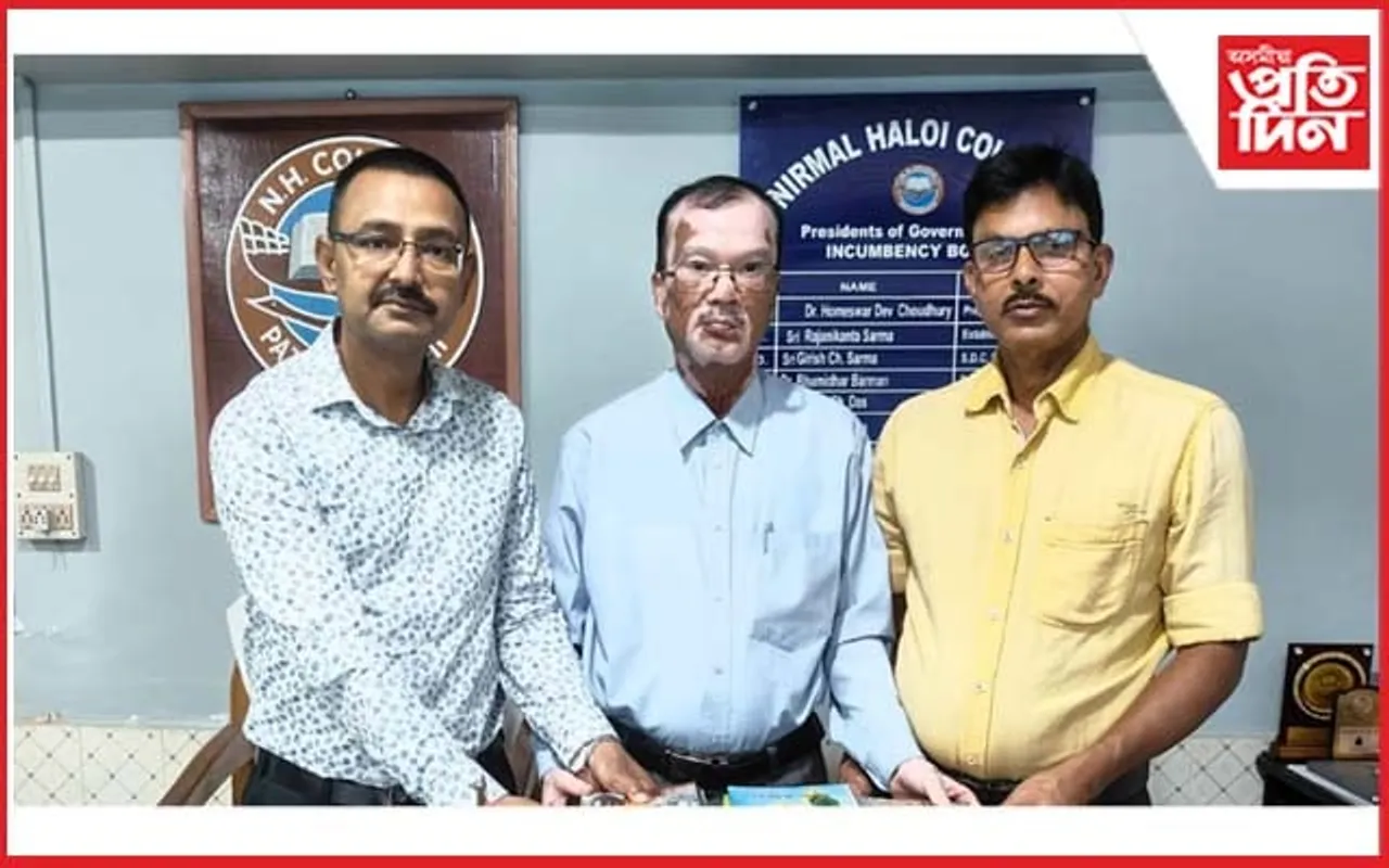 সাহিত্যিক-শিক্ষাবিদ হৰেন্দ্ৰ নাথ শৰ্মা ৰচনাৱলী প্ৰকাশৰ প্ৰস্তুতি