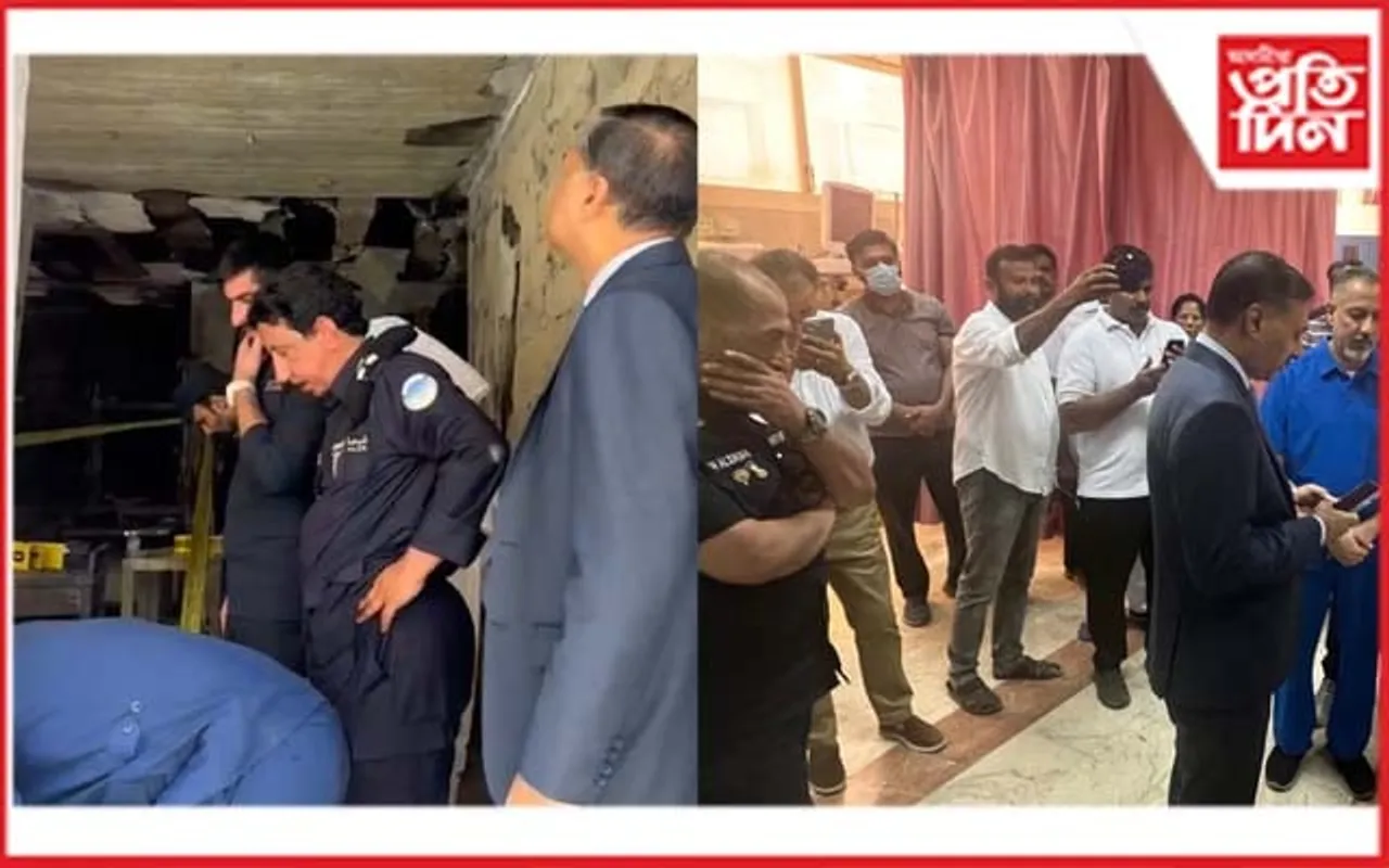 কুৱেইটত ভয়ংকৰ অগ্নিকাণ্ড : ভাৰতীয় শ্ৰমিকসহ ৩০ৰো অধিক নিহত