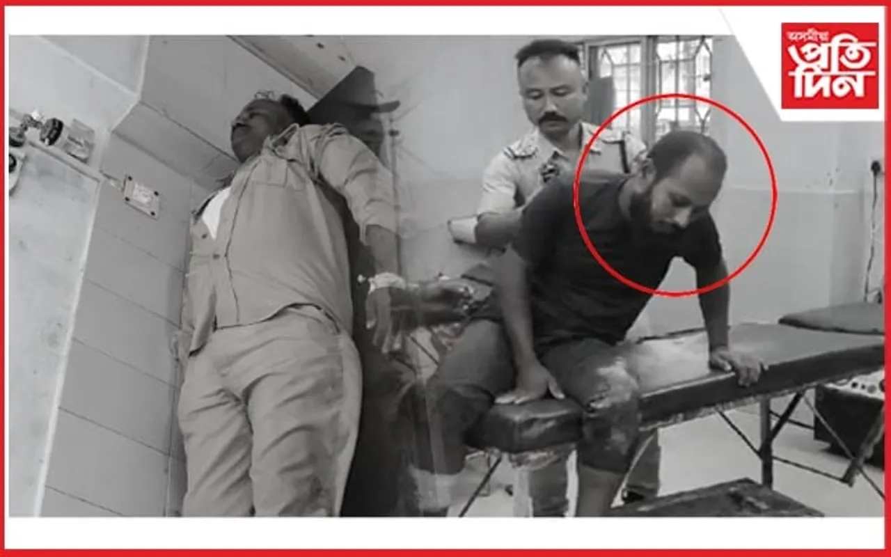 কাছাৰত অপহৰণকাৰীলৈ লক্ষ্য কৰি আৰক্ষীৰ এনকাউন্টাৰ