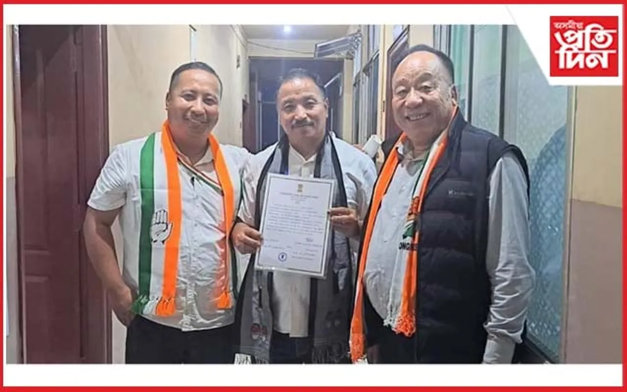 নাগালেণ্ডত কংগ্ৰেছৰ  অপ্ৰত্যাশিত জয়... 