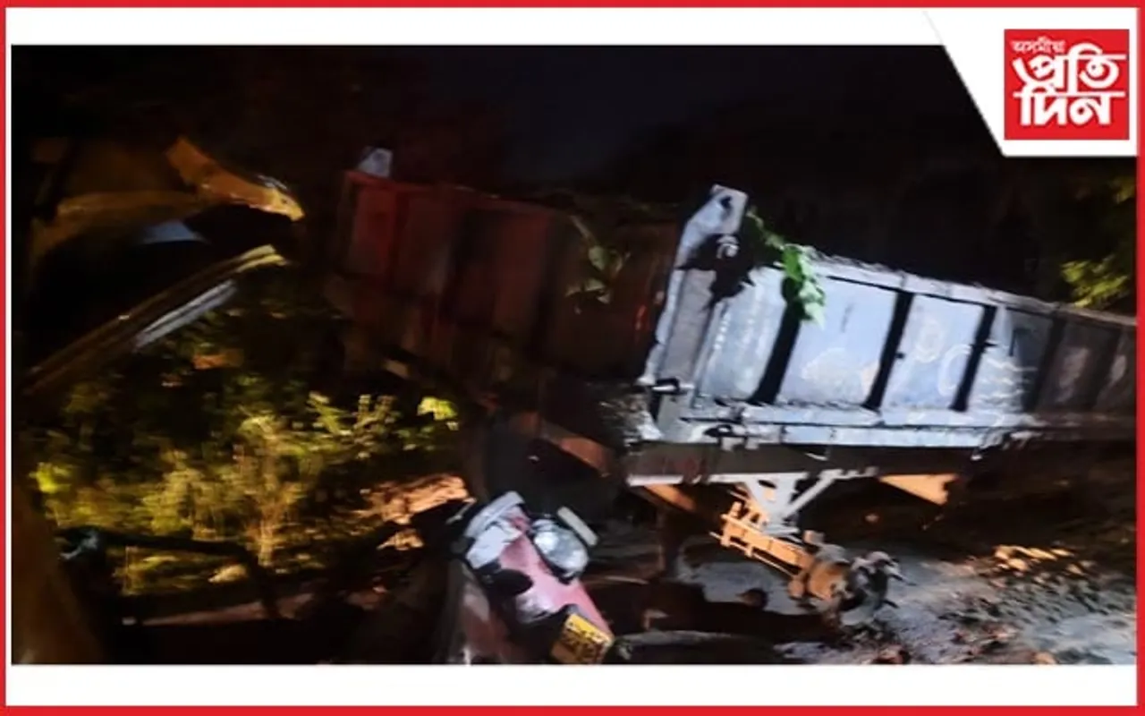 চাৰিদুৱাৰত ভয়ংকৰ পথ দুৰ্ঘটনাঃ থিতাতে নিহত এজন, আহত ৬জন