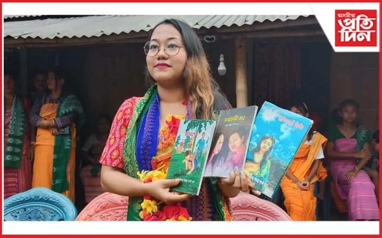 'ছাইখ্লুম' গ্ৰন্থৰ বাবে ছেল্ফমেড ৰাণী বড়োলৈ সাহিত্য একাডেমী যুৱ বঁটা...