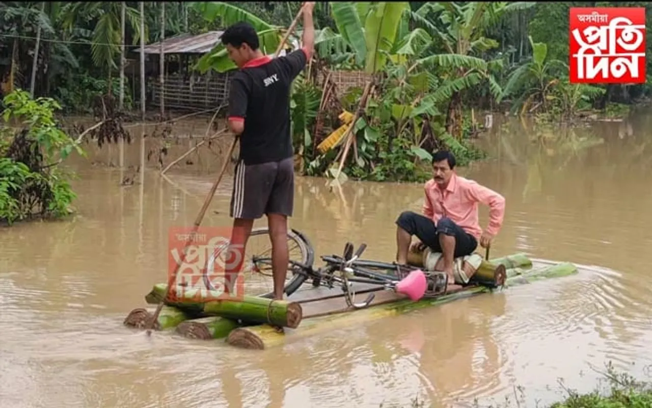 কামপুৰত হ্ৰাস পাইছে কপিলীৰ জলস্তৰ....