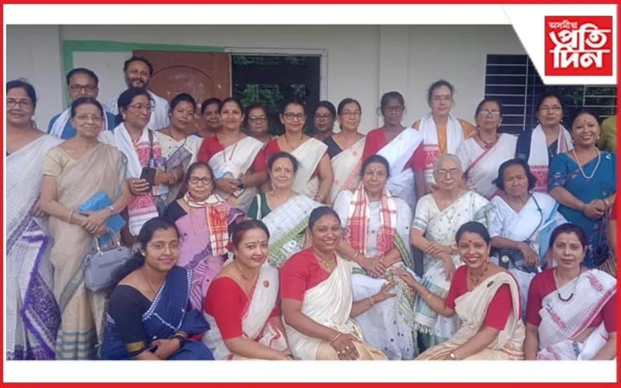 অসম লেখিকা সমাৰোহ সমিতিৰ পূৱ হাতীচোং শাখা গঠন 