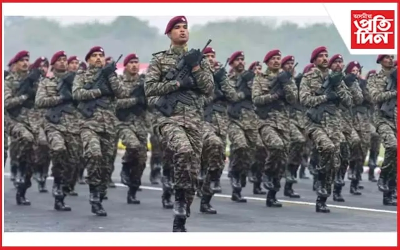 মিছামাৰী সেনা চাউনীৰ যশৱন্ত ষ্টেডিয়ামত অগ্নিবীৰ নিযুক্তি ৰেলী
