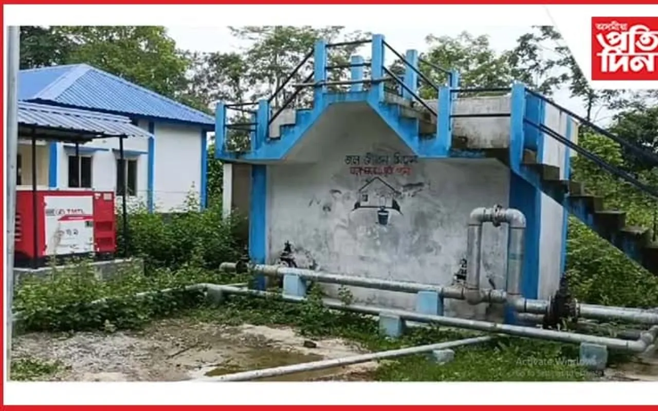 ৰঙাপৰাত বিশুদ্ধ খোৱা পানীৰ পৰা বঞ্চিত ৰাইজঃ দুটা বছৰে অসম্পূৰ্ণ জল জীৱন মিছন আঁচনিৰ কাম