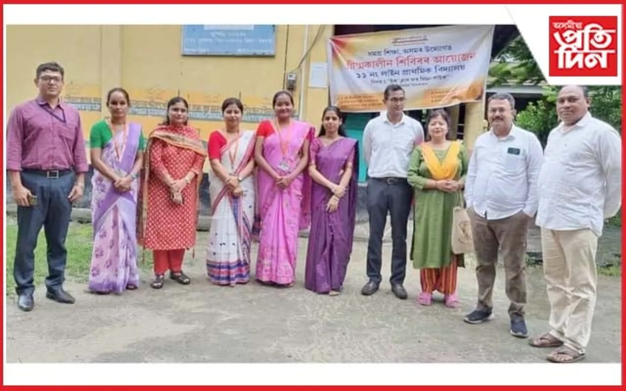 বিশ্বনাথৰ আয়ুক্ত ডাঃ নেহা যাদৱৰ বিদ্যালয় পৰিদৰ্শন...