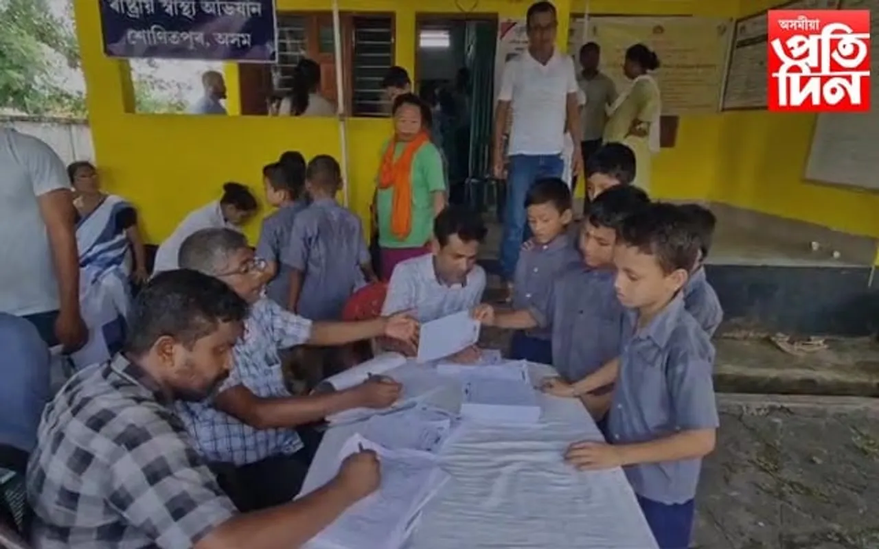 জামুগুৰিহাটৰ মংগলবৰীয়াত বিনামূলীয়া চিকিৎসা শিবিৰ সম্পন্ন