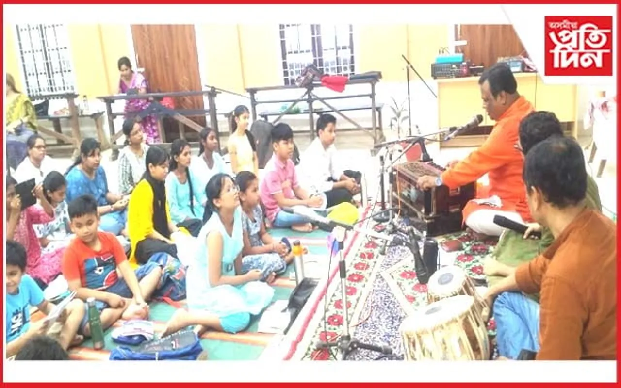 নগাঁৱত শাস্ত্ৰীয় সংগীতৰ কৰ্মশালা...