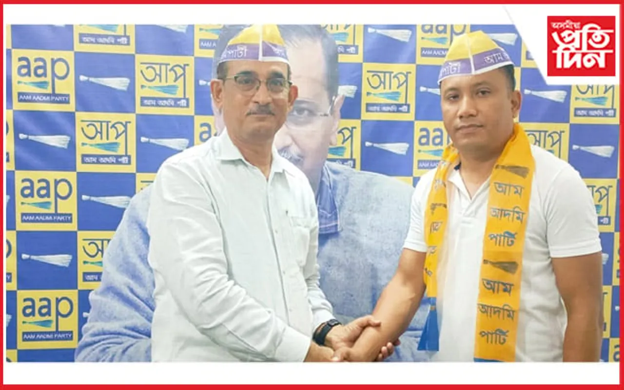 আপত যোগদান প্ৰাক্তন কংগ্ৰেছী নেতা চেজন গয়াৰীৰ
