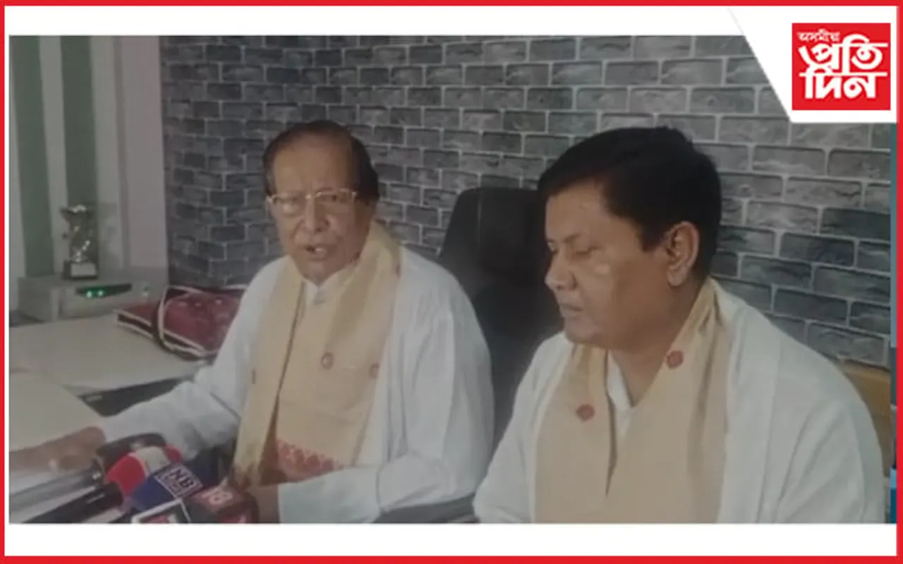 প্ৰাক্তন প্ৰধান সম্পাদক বাবুল বৰাক বহিষ্কাৰৰ পাছত সংবাদমেল সম্বোধন পদাধিকাৰ ভবেন্দ্ৰ নাথ ডেকাৰ