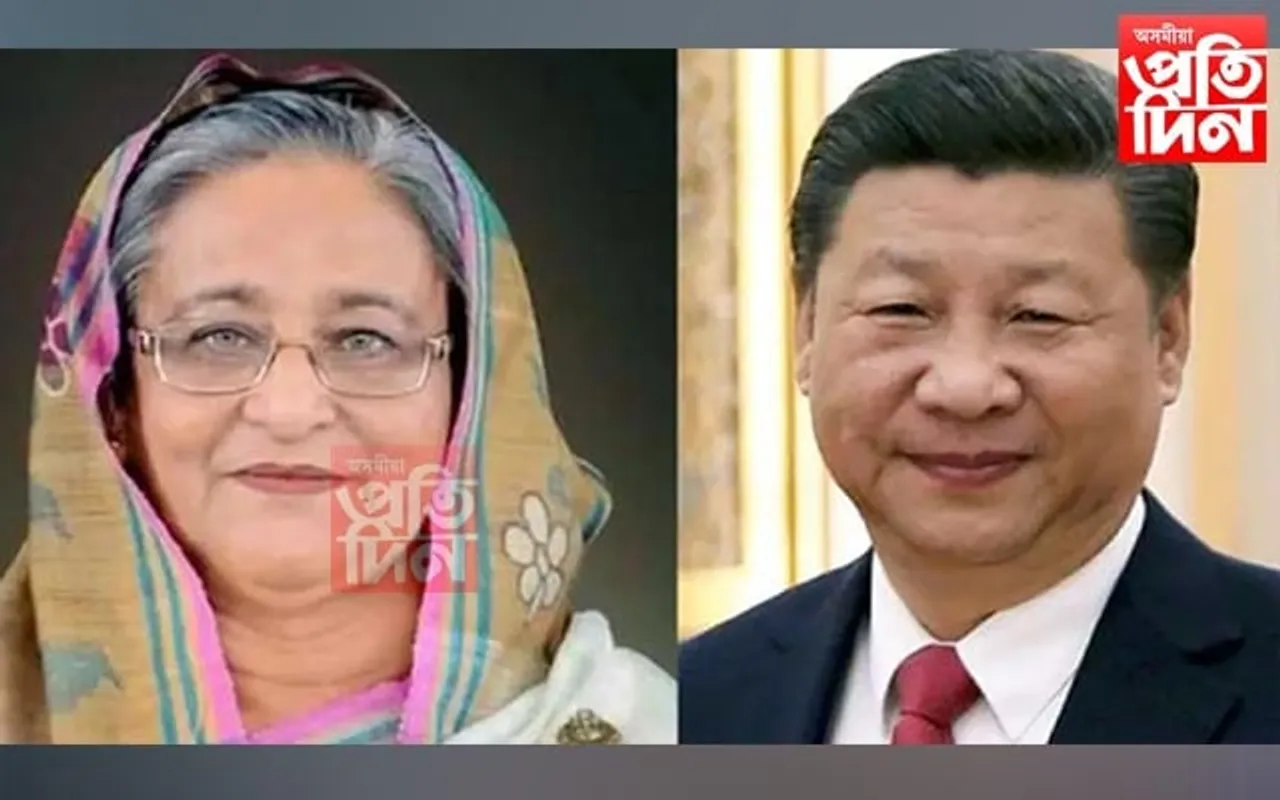 চীন অভিমুখে ৰাওনা শ্বেখ হাছিনাঃ  ২২খন বুজাবুজি চুক্তি স্বাক্ষৰ হোৱাৰ সম্ভাৱনা