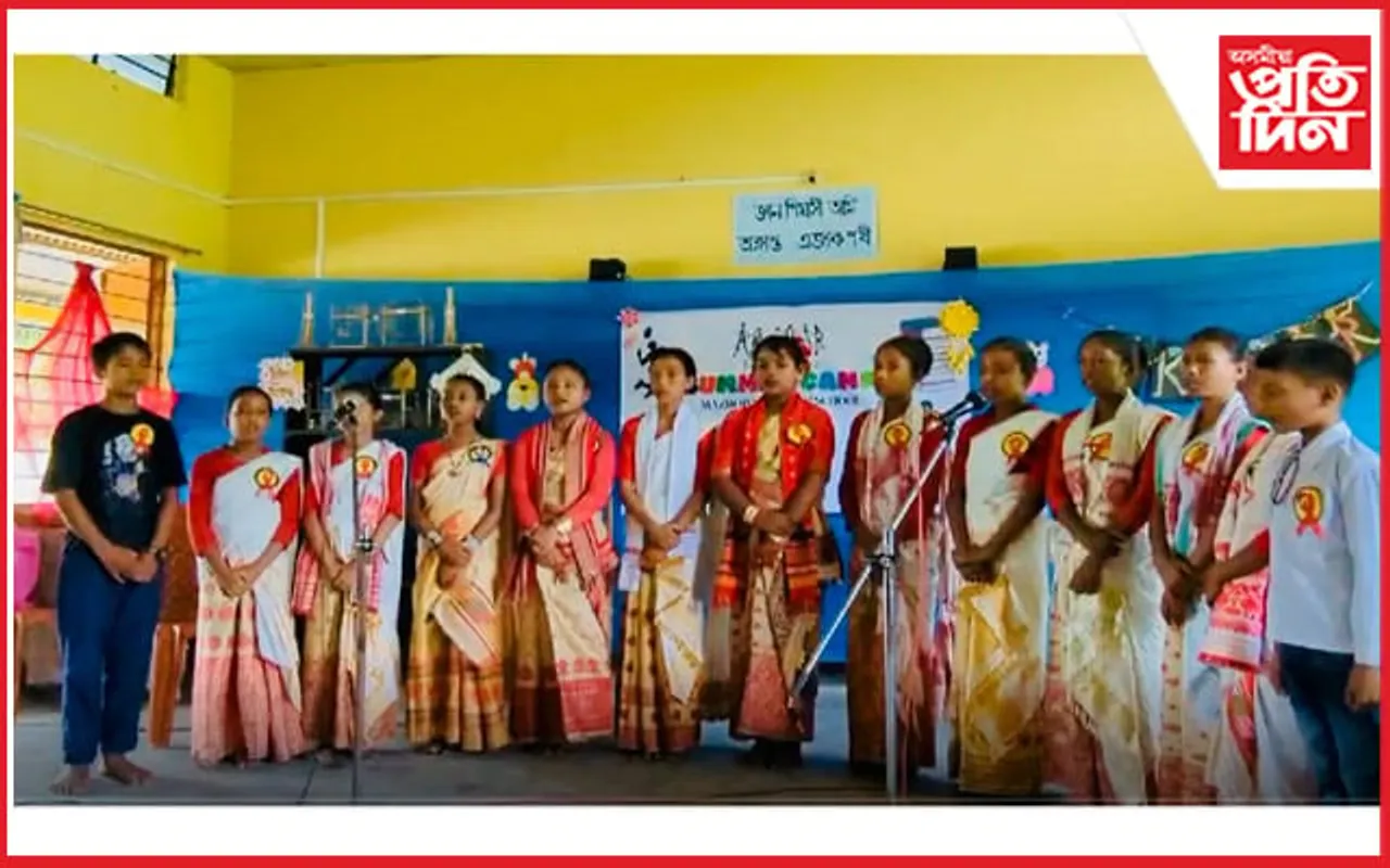 শোণিতপুৰত অক্ষৰ ফাউণ্ডেশ্বনৰ উদ্যোগত গ্ৰীষ্মকালীন শিবিৰ...