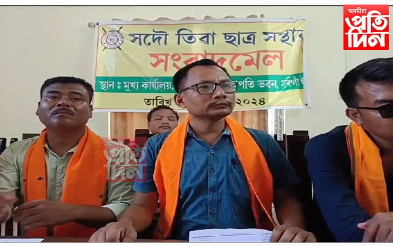 গৰু ছিণ্ডিকেটৰ সৈতে জাতীয় দল-সংগঠনৰ নেতা, আৰক্ষী, ৰাজনৈতিক নেতা জড়িতঃ বিস্ফোৰক অভিযোগ তিৱা ছাত্ৰ সন্থাৰ...